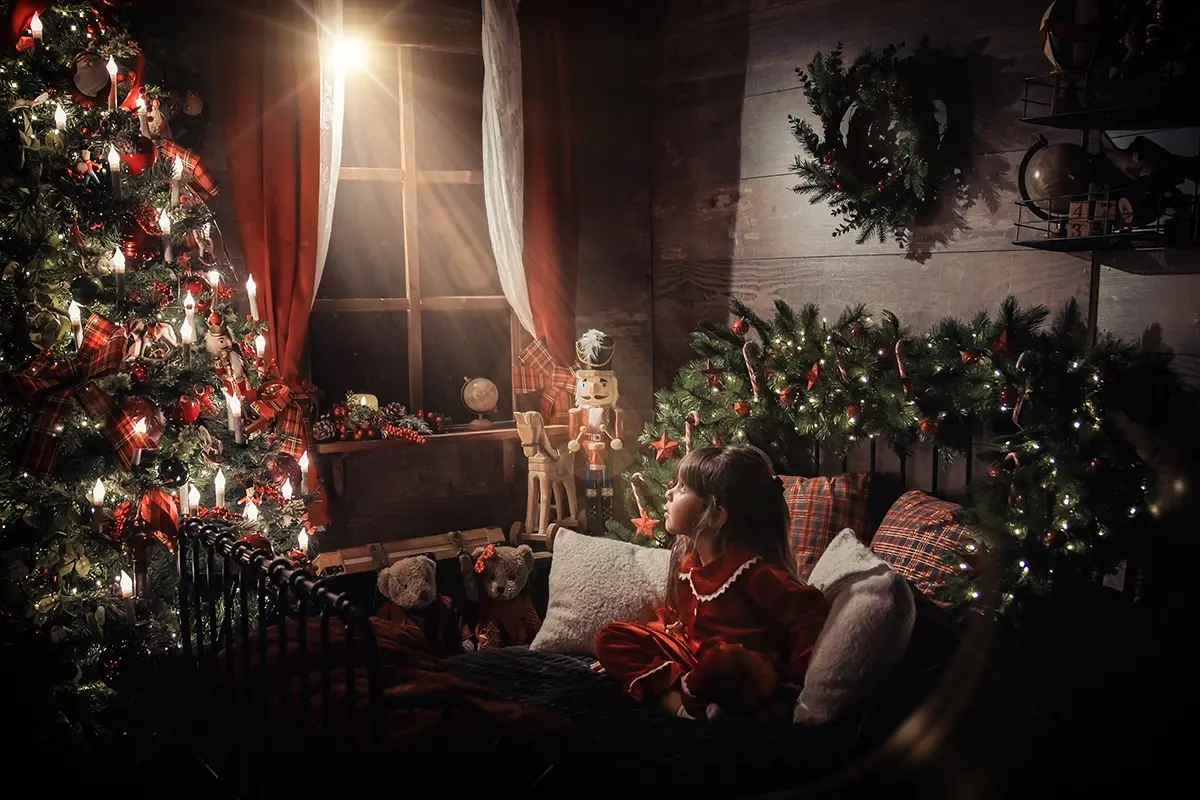 Chambre de noel etoile